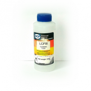 LCFIII Cleaning Fluid. Промывочная жидкость для струйного принтера (мфу), 100мл.