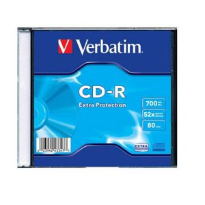 Диск Verbatim CD-R 700 MB 52x (1 шт.)